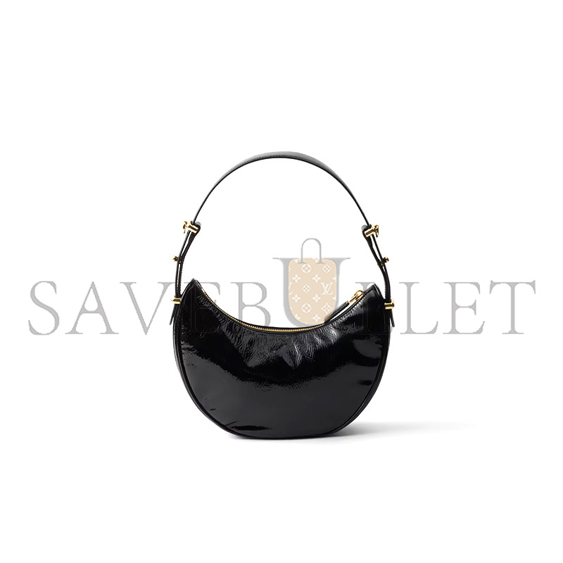 PRADA ARQUÉ NAPLAK PATENT LEATHER SHOULDER BAG 1BC194 (22.5*18.5*6cm) PRADA ARQUÉ NAPLAK PATENT LEATHER SHOULDER BAG 1BC194 (22.5*18.5*6cm)